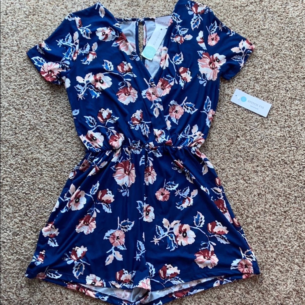 NWT Floral Romper